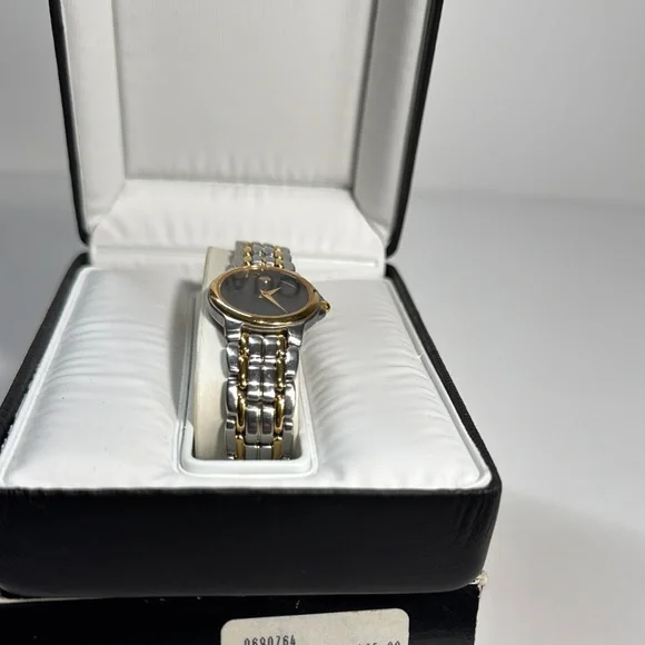 Movado Museum Ladies Two Tone Watch-Vintage - Picture 4 of 12